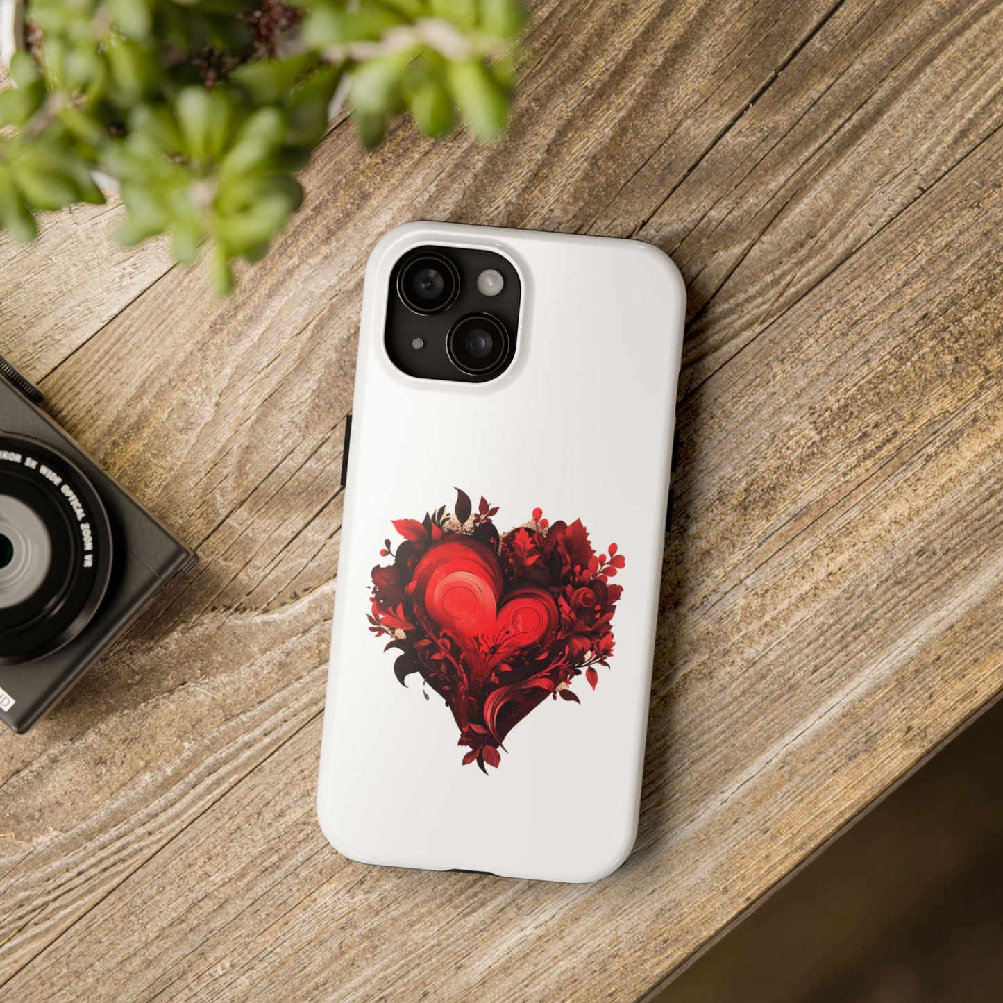 Heart of Soul iPhone 15 Case - Tough & Stylish for Music Lovers