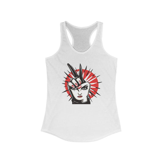 Re bel Retro Punk - Racerback Tank for Women