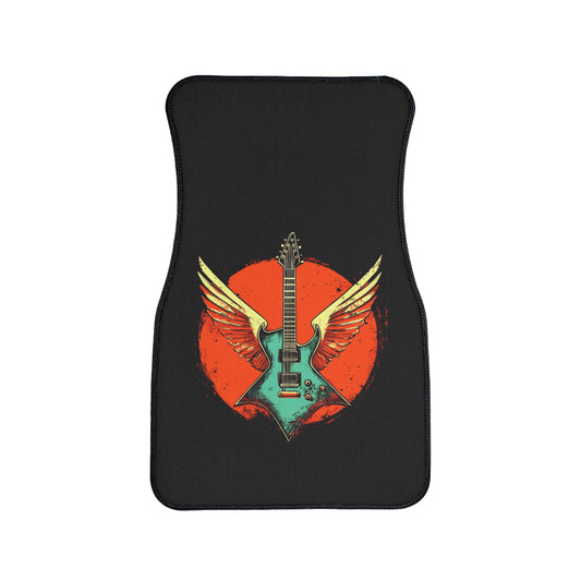 Guitar Wings - Car Floor Mat with Guitar Design