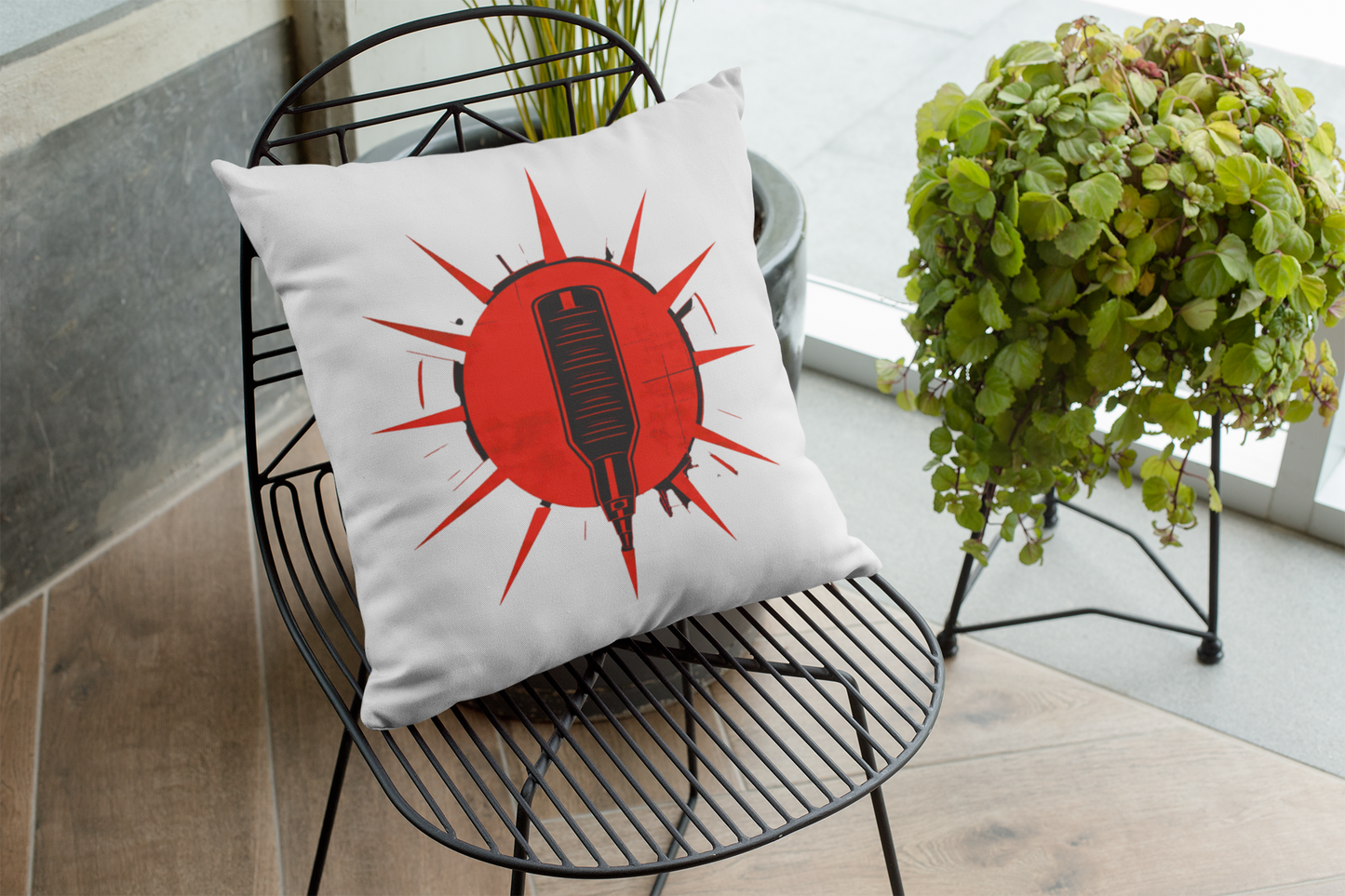 Signal Burst - Pillow Cover - Cozy Accent for Home Décor