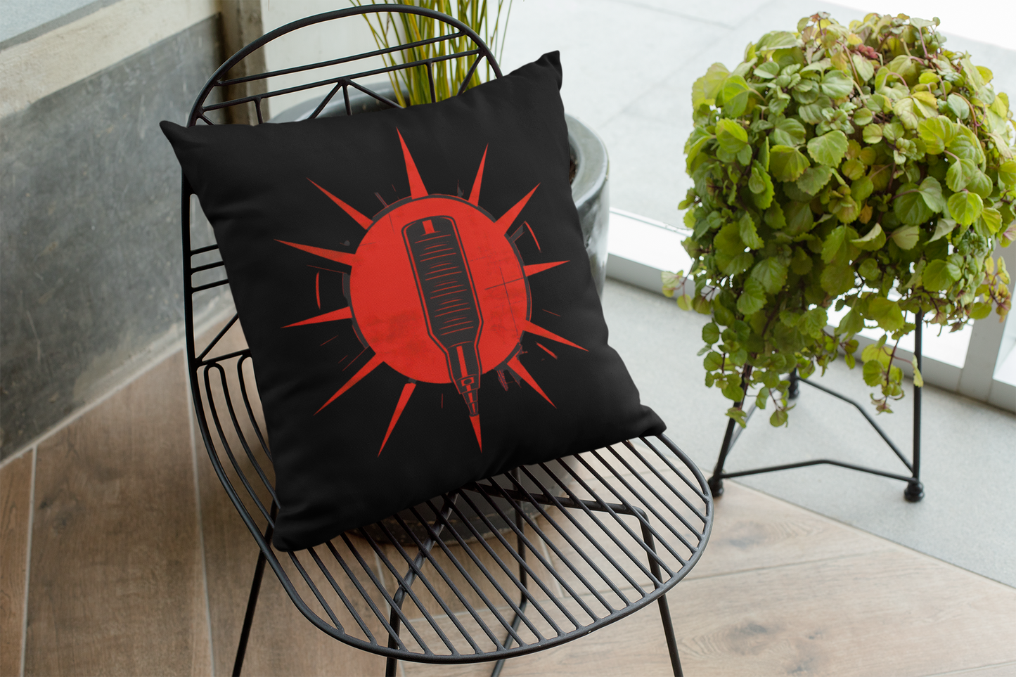 Signal Burst - Pillow Cover - Cozy Accent for Home Décor