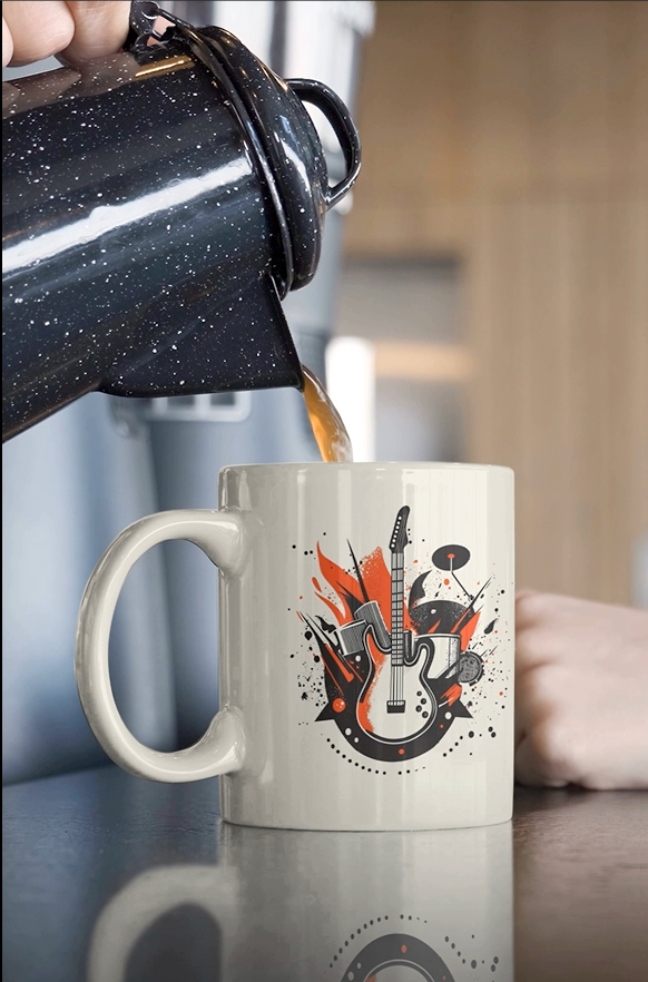 Explosive Rhythm - Ceramic Mug - 11oz & 15oz