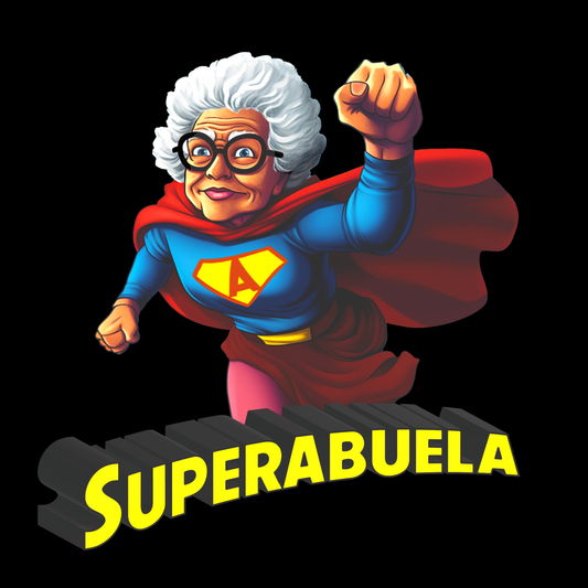 Super Abuela - Unisex Long Sleeve Tee - Perfect for Music Lovers