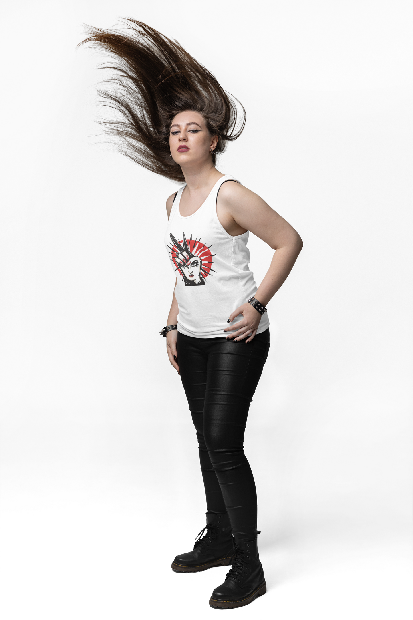 Re bel Retro Punk - Racerback Tank for Women