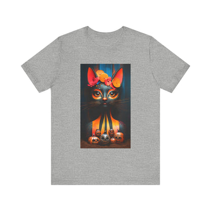 Mystic Cat of Día de los Muertos
