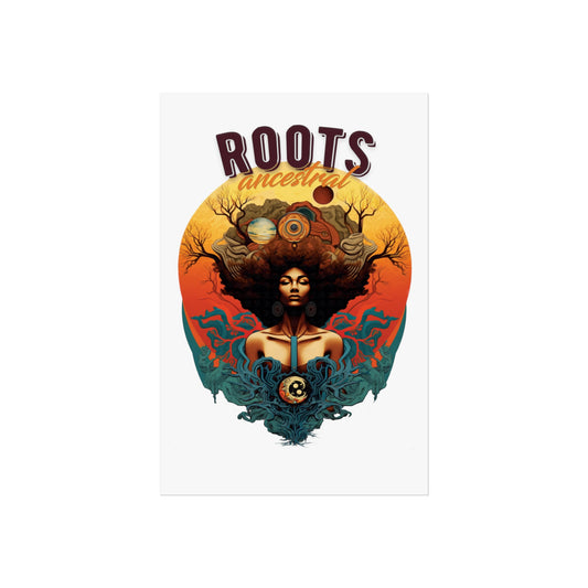 Afro-Latin Roots Ancestral -- Fine Art Poster