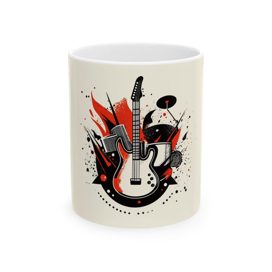 Explosive Rhythm - Ceramic Mug - 11oz & 15oz