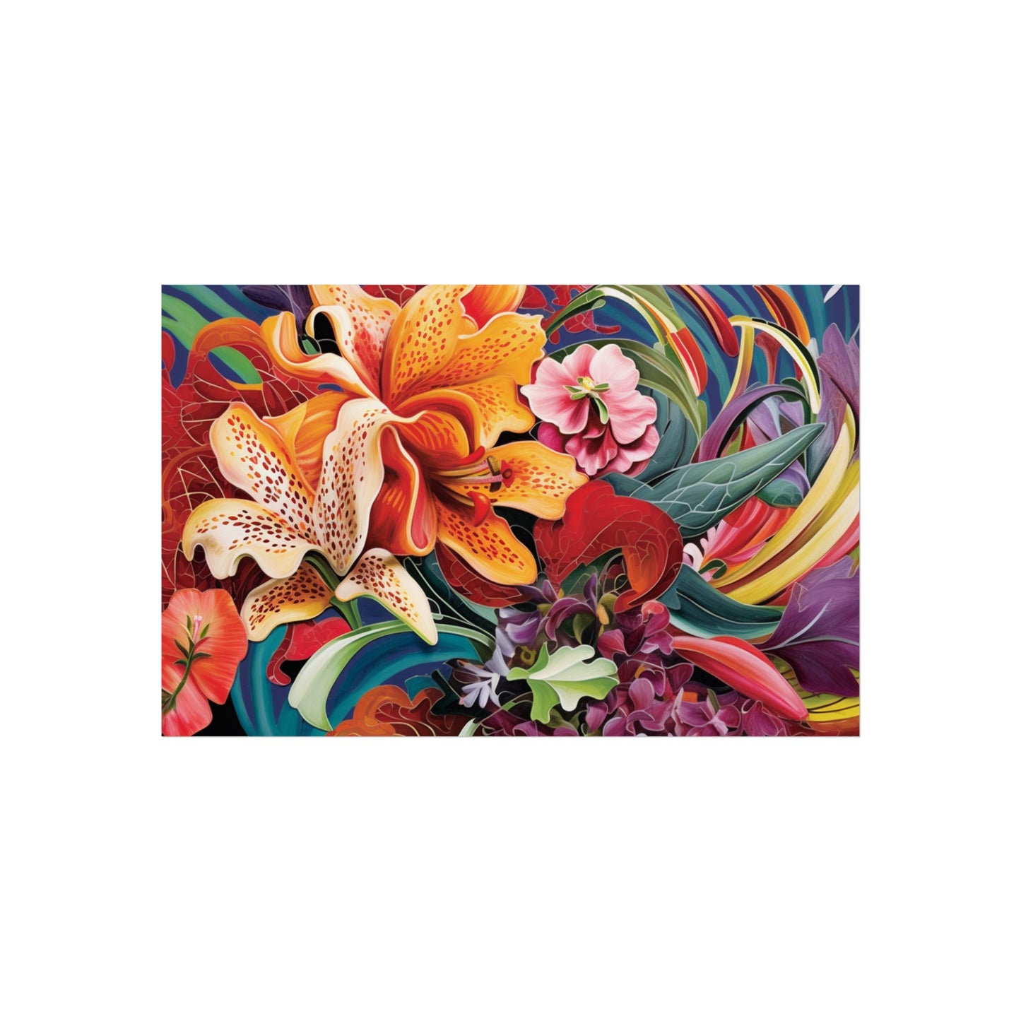 Caribbean Flora Wall Art