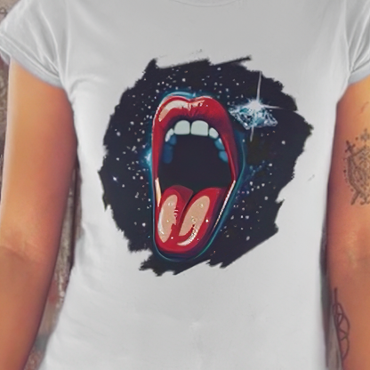 Bold & Brilliant -Rock Star Mouth -T-shirt